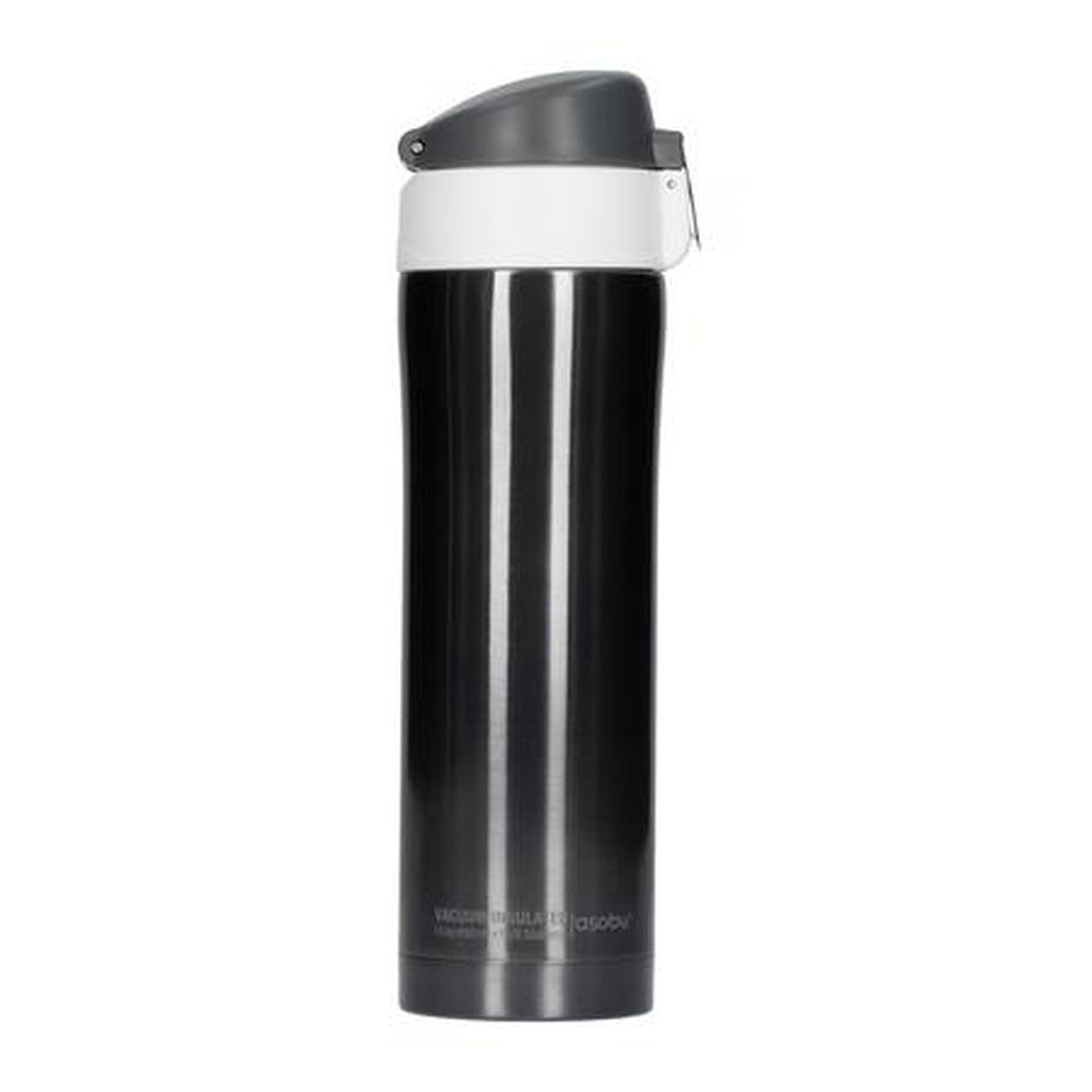 [OPEN BOX] ASOBU Diva Insulated Vacuum Beverage Thermos Container - Smoke White