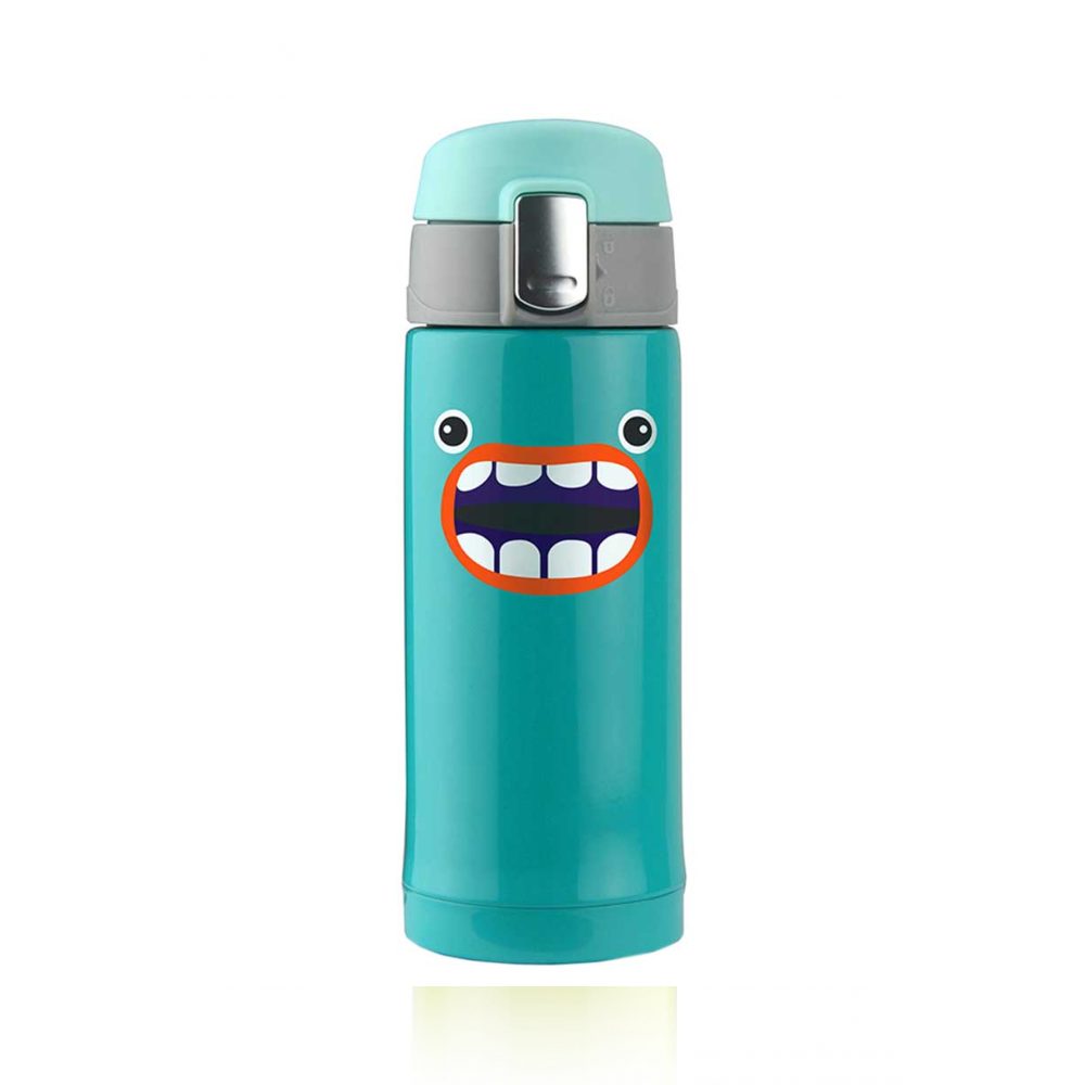 [OPEN BOX] ASOBU Peakaboo Kids Bottle - Turquoise