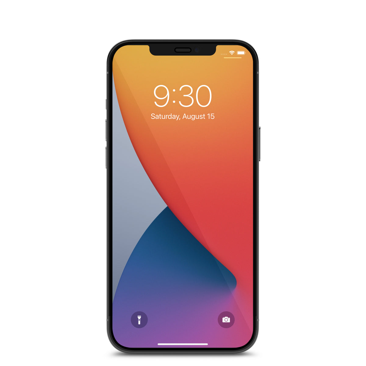 MOSHI iPhone 12 Pro Max - Airfoil Pro Anti-Shatter Screen Protector - Clear with Black Frame