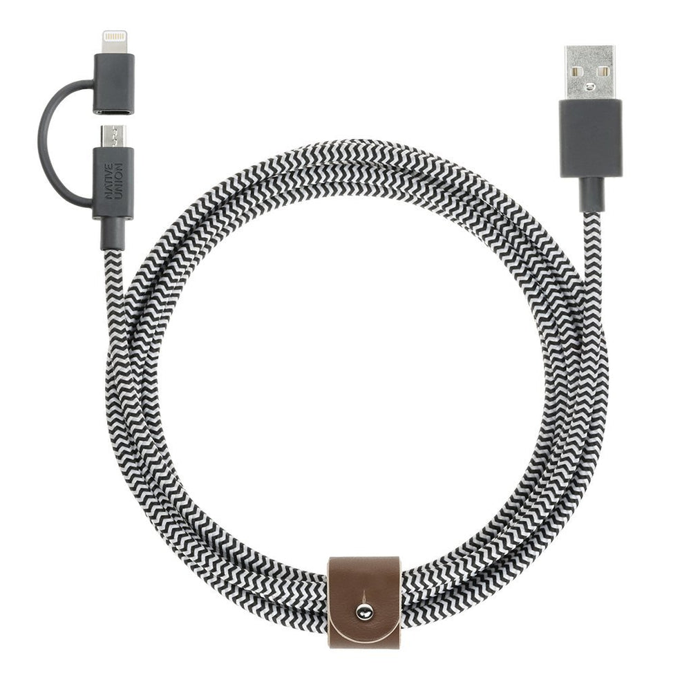 [OPEN BOX] NATIVE UNION Belt 2M Cable Twin Head