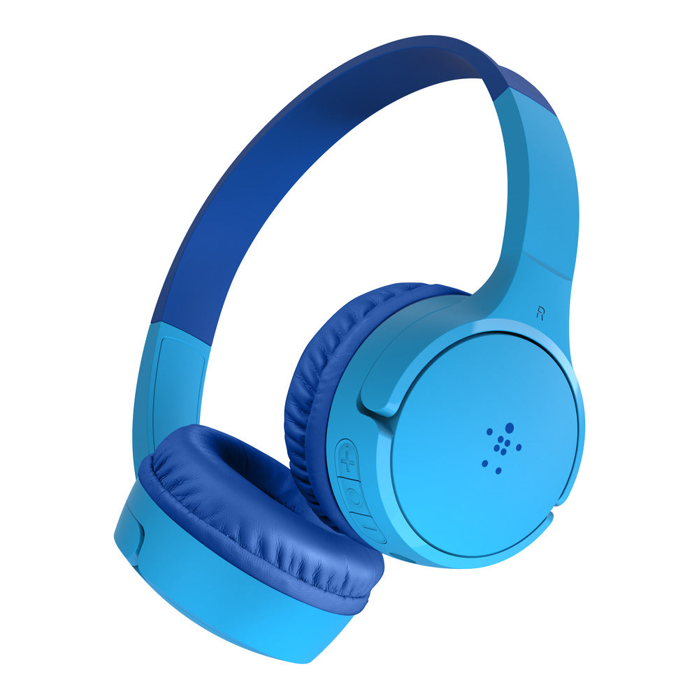 BELKIN SoundForm Mini Kids On-Ear Wireless Headphones - Blue