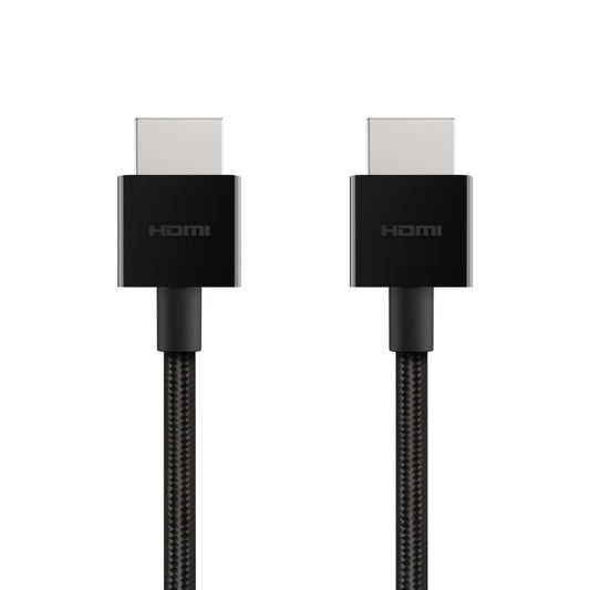 BELKIN 4K Ultra High Speed HDMI 2.1 Braided Cable 2 Meter - Black