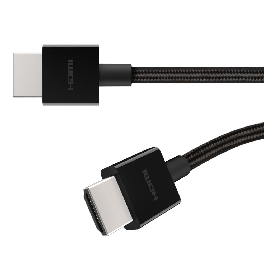 [OPEN BOX] BELKIN 4K Ultra High Speed HDMI 2.1 Braided Cable 2 Meter - Black