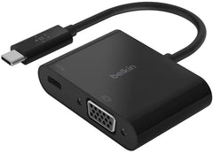 BELKIN USB-C to VGA 60W Power Delivery - Black