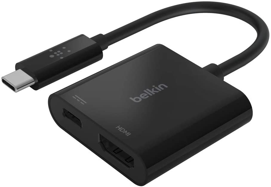Belkin - Usb-C To Hdmi 60W Power Delivery - Black