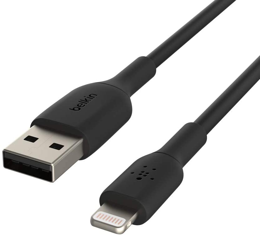BELKIN Boost Charge USB-A to Lightning PVC Cable 1Meter - Black