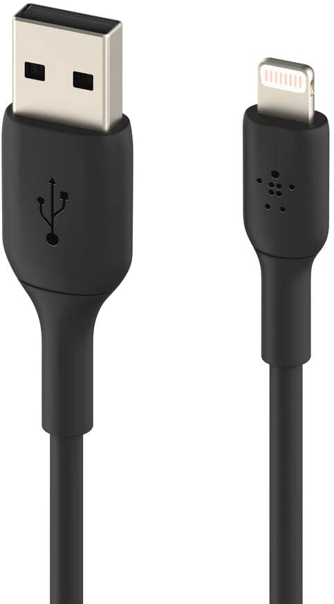 BELKIN Boost Charge USB-A to Lightning Braided Cable 0.15Meter - Black