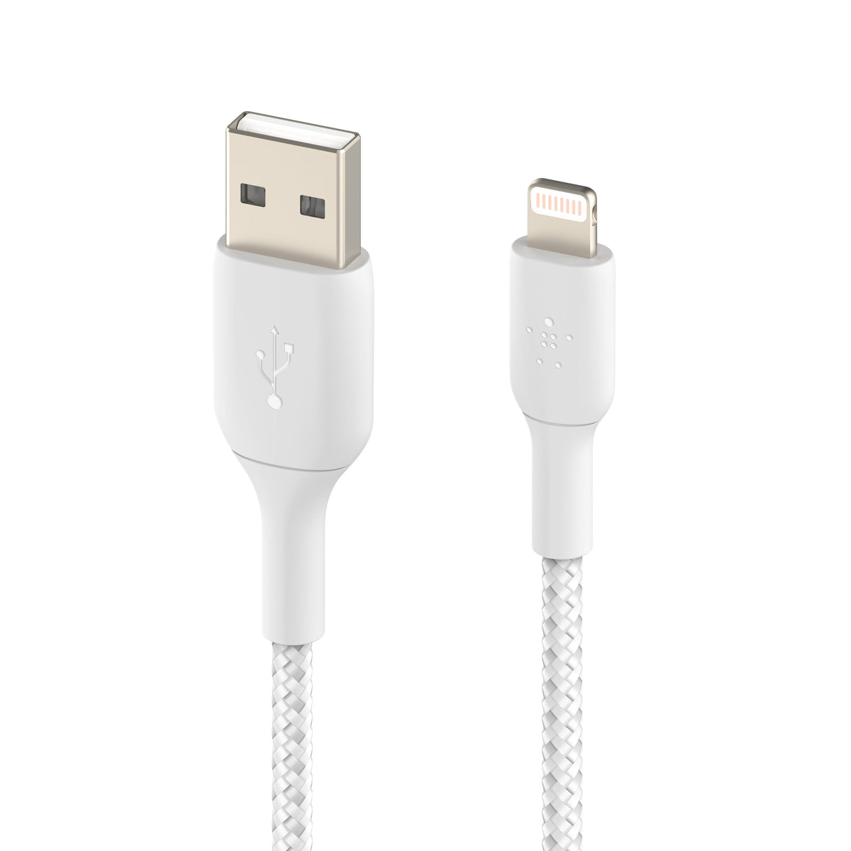BELKIN Boost Charge USB-A to Lightning Braided Cable 1Meter - White