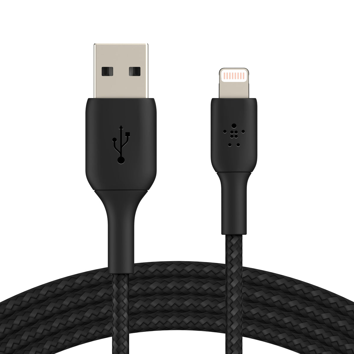 BELKIN Boost Charge USB-A to Lightning Braided Cable 3Meter - Black
