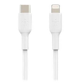 BELKIN BoostCharge USB-C Cable with Lightning Connector 1Meter - White