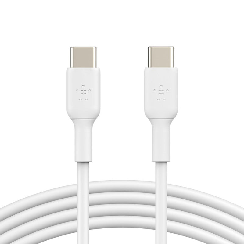 BELKIN Cable - PVC - C to C - 2.0 - 1M - White - 2pack