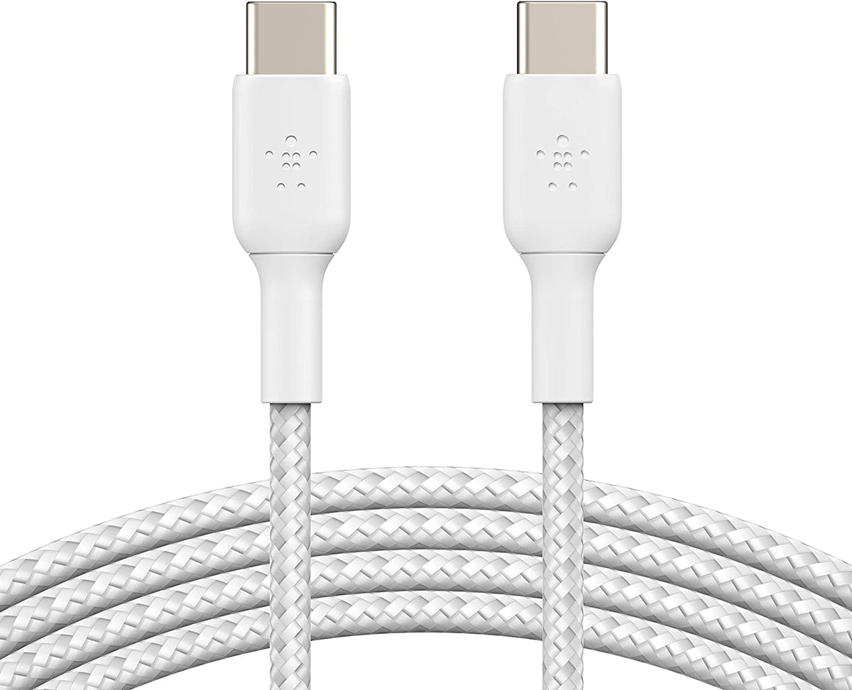 BELKIN Boost Charge USB-C to USB-C Braided Cable 1Meter - White