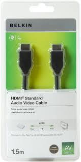 [OPEN BOX] BELKIN HDMI To HDMI Audio Video Cable 1.5m Black