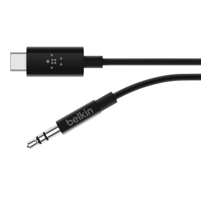 BELKIN USB-C to 3.5 MM Audio Cable - 6m - Black