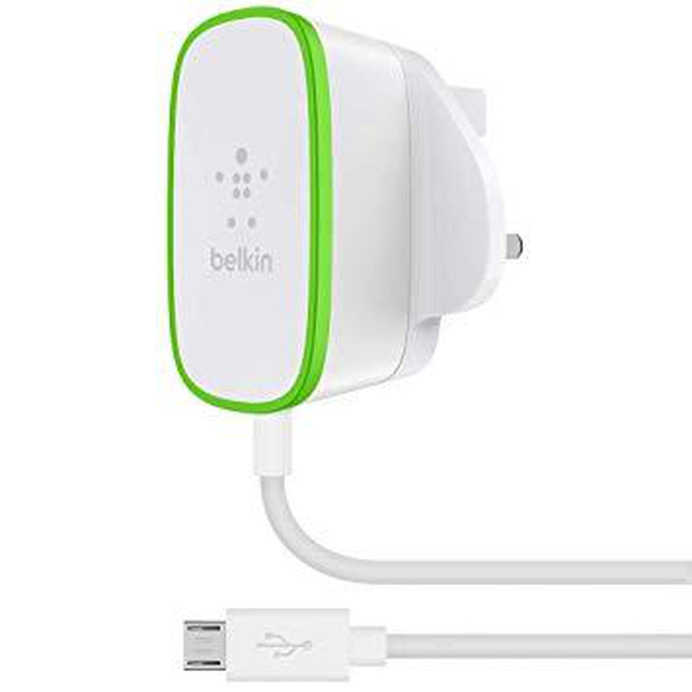 [OPEN BOX] BELKIN BOOST UP Home Charger with hardwired Micro USB cable