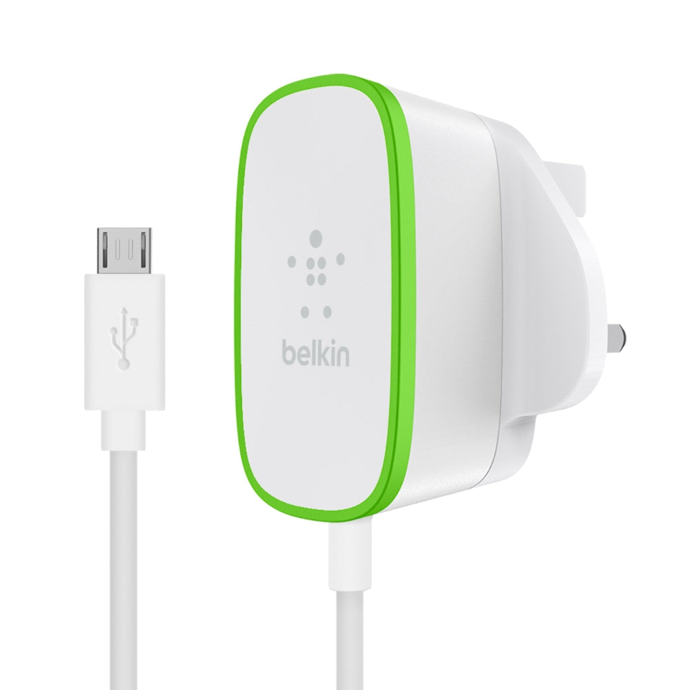 [OPEN BOX] BELKIN BOOST UP Home Charger with hardwired Micro USB cable