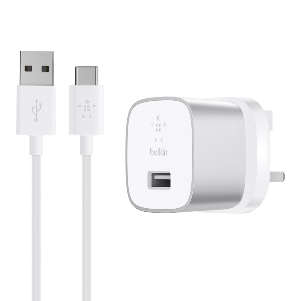 [OPEN BOX] BELKIN BOOST UP Quick Charge 3 0 Home Charger with USB A to USB C Cable