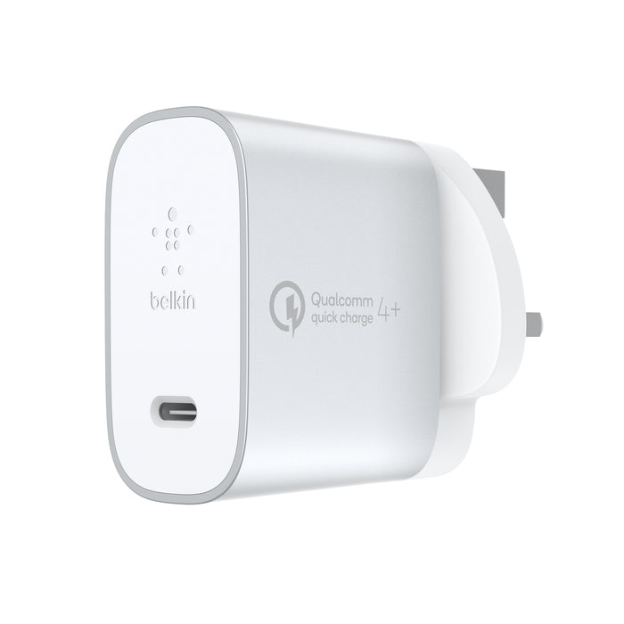 Belkin BOOST CHARGE USB-C Home Charger + Cable with Quick Charge 4+ with 1.5 m cable