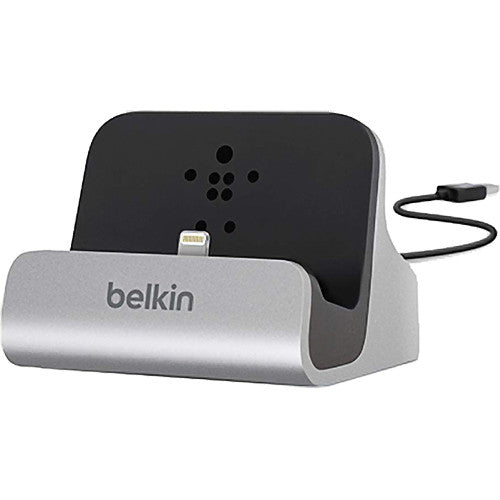 [OPEN BOX] BELKIN iPhone 8/6S/6/5 Plus Charge  and  Sync Desktop Dock - Black
