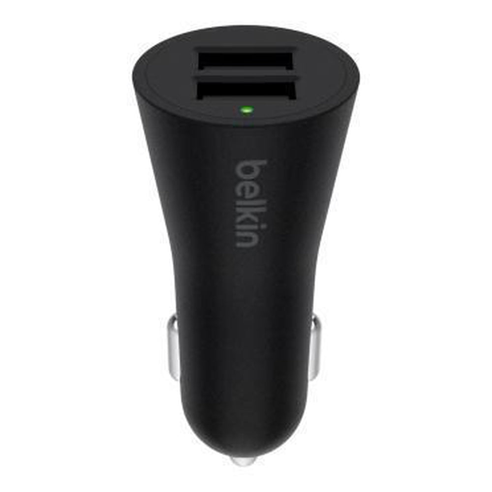 [OPEN BOX] BELKIN BOOSTUP 2-Port Car Charger + USB-A to Lightning cable