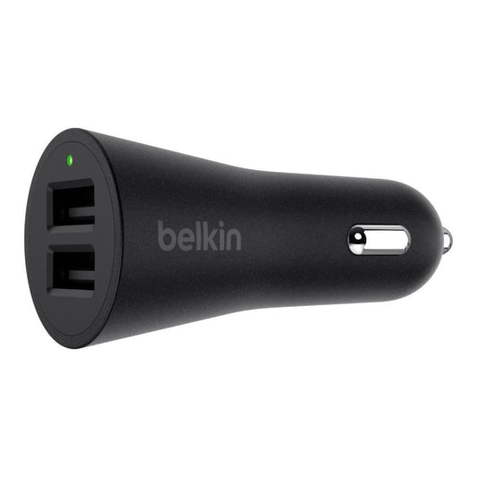BELKIN BOOSTUP 2-Port Car Charger - Black