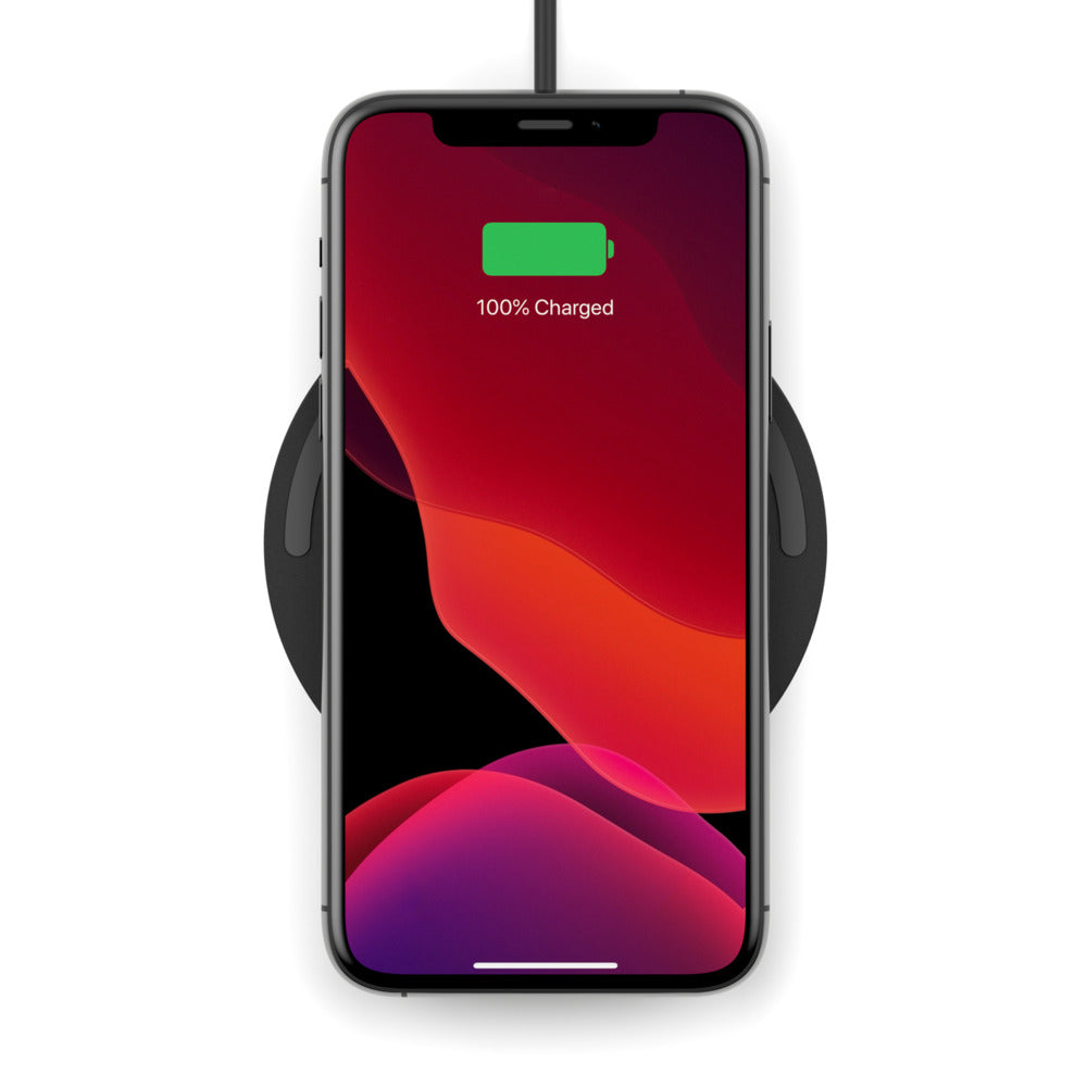 [OPEN BOX] BELKIN Boost Charge 10W Wireless Charging Pad (AC Adapter Not Included) - Black