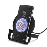 Belkin Boost Up Wireless Charging Stand - 10W Fast Qi Certified For Iphone 11/11Pro/ 11 Pro Max/Xs Max/Xr/Xs/X/8 Plus/8, Samsung Galaxy Note 10, 10+, Huawei  & Other Qi Enabled Devices - Black