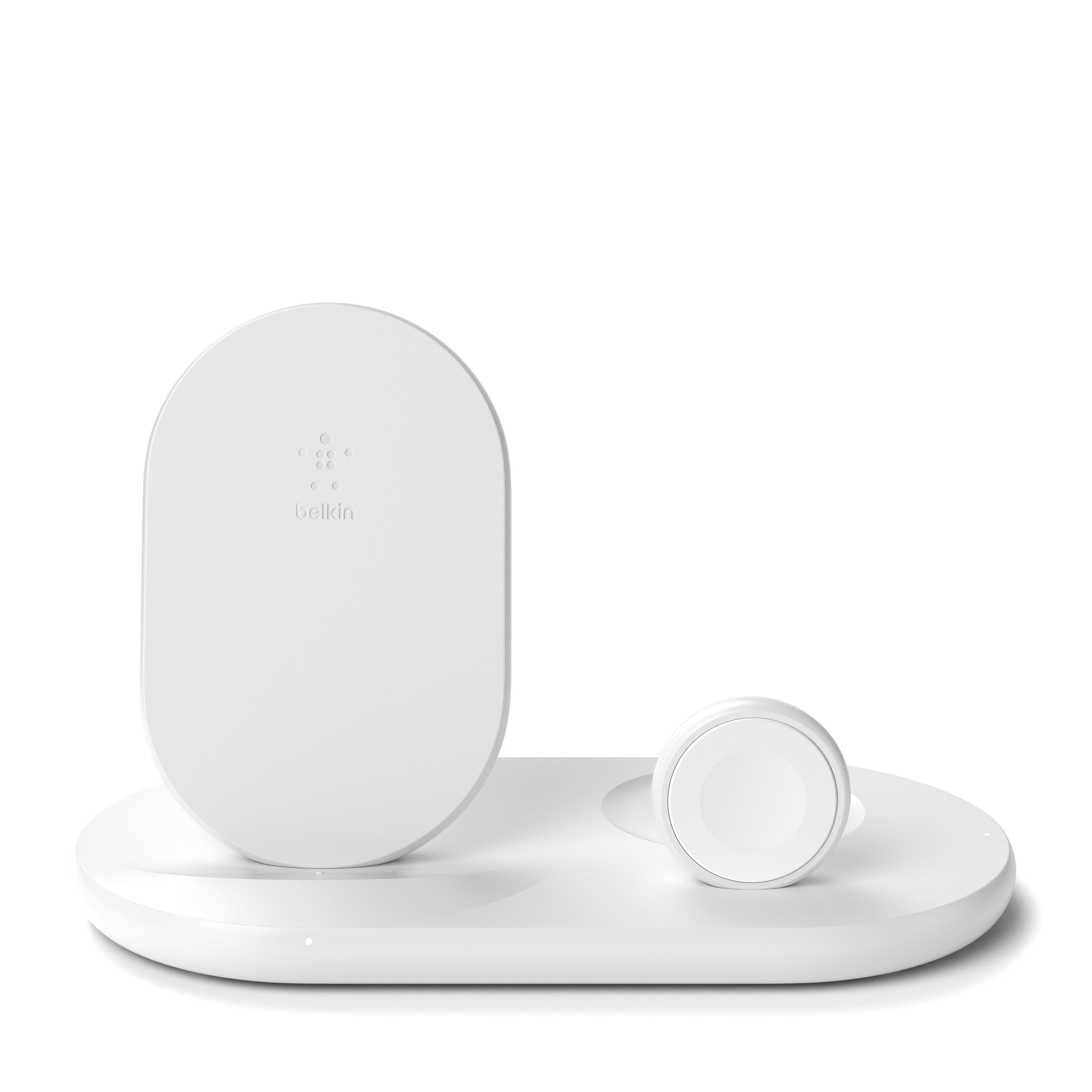 [OPEN BOX] BELKIN 3in1 Wireless Pad/Stand/Apple Watch - White