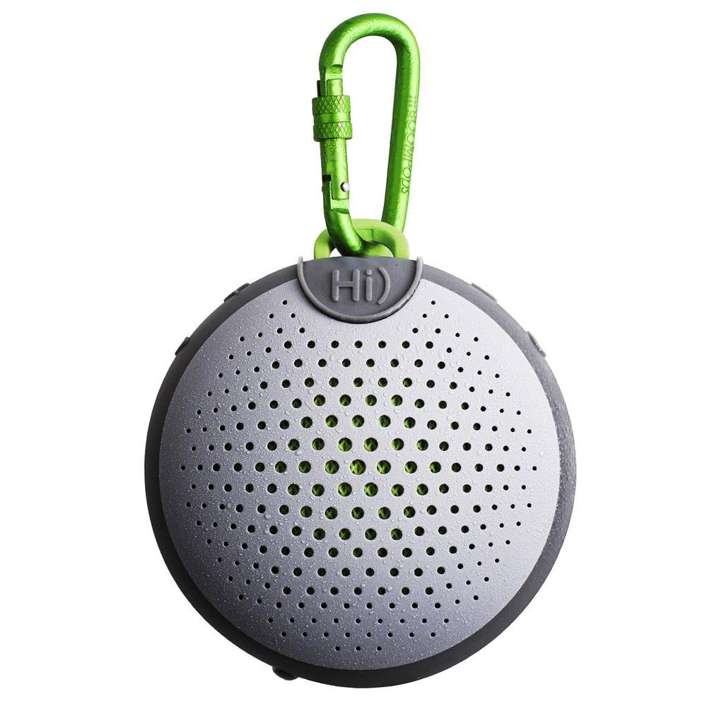 BOOMPODS Aquablaster Bluetooth Speaker - Grey and Green