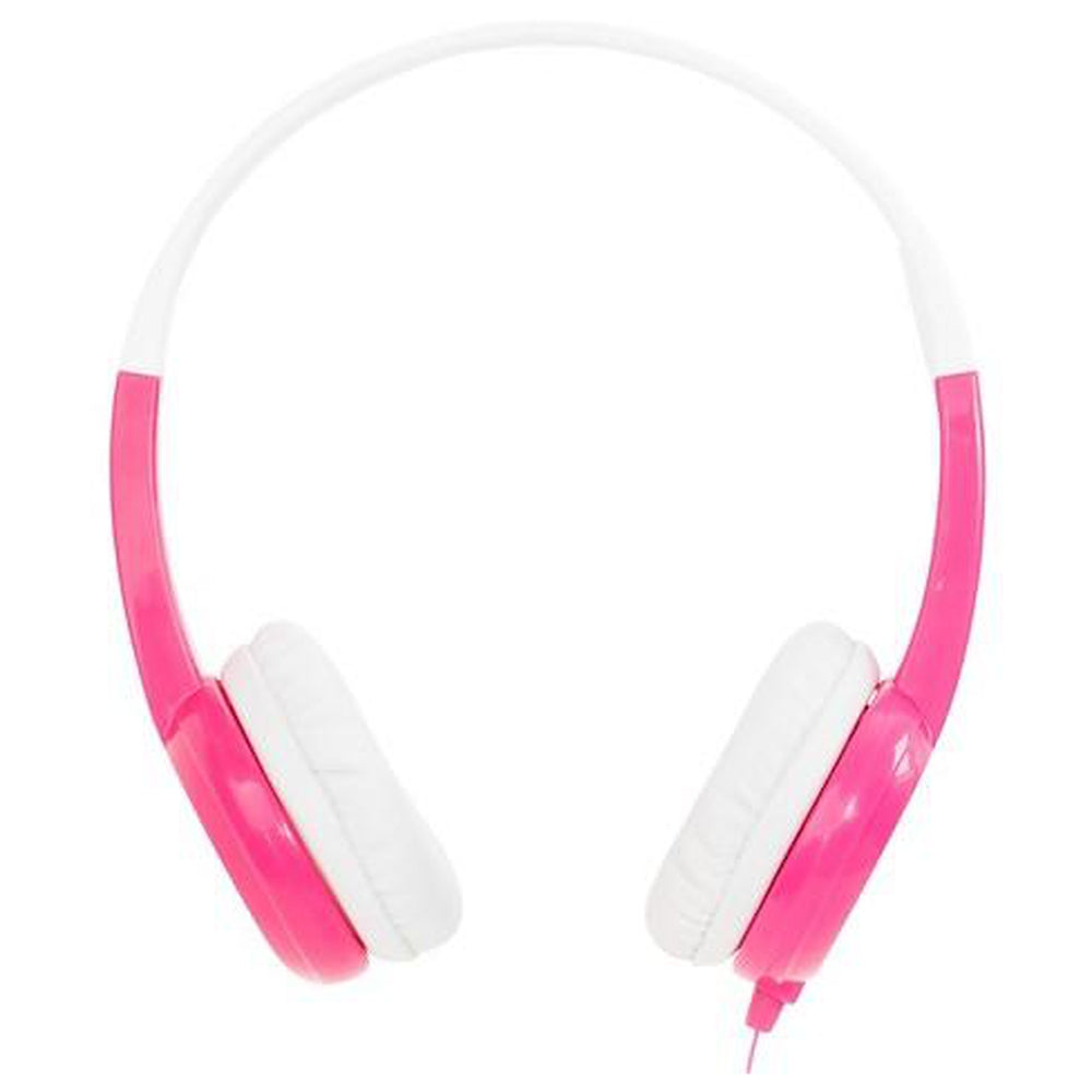 [OPEN BOX] BUDDYPHONES Connect On-Ear Wired Headphones - Pink