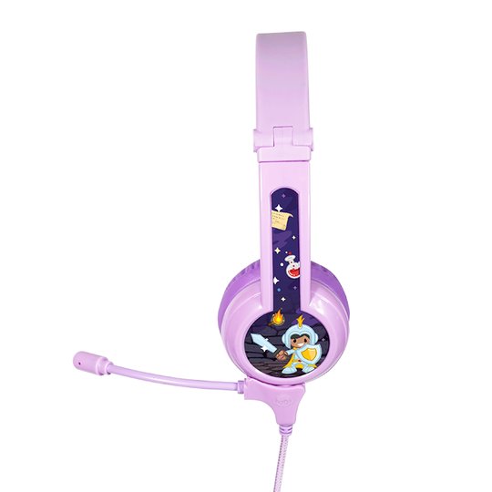 BUDDYPHONES Galaxy Gaming Headphones - Purple