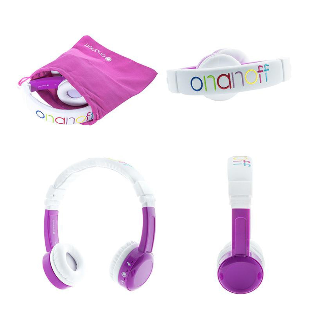 [OPEN BOX] BUDDYPHONES InFlight Headphones - Purple