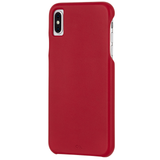 CASE-MATE Barely There Leather For iPhone XS Max - Cardinal