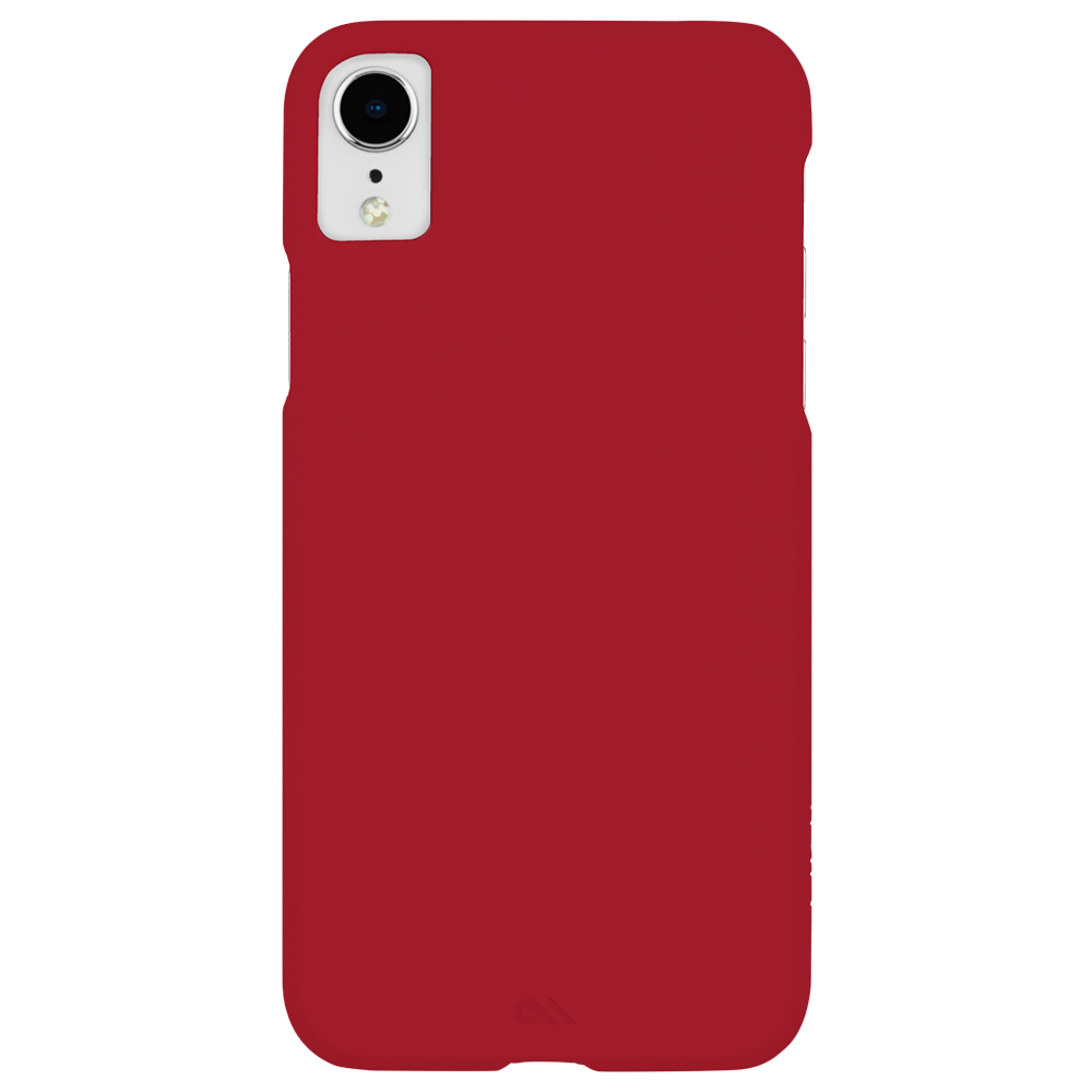 CASE-MATE Barely There Leather For iPhone XR Cardinal