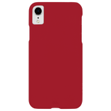 CASE-MATE Barely There Leather For iPhone XR Cardinal