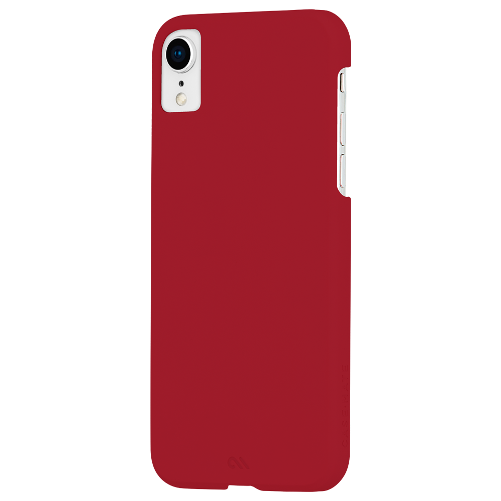 CASE-MATE Barely There Leather For iPhone XR Cardinal