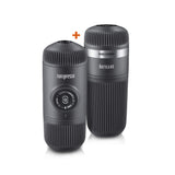 WACACO BUNDLE - Nanopresso - Hand Powered Espresso Machine for Ground Coffee & Barista Kit for Ground Coffee