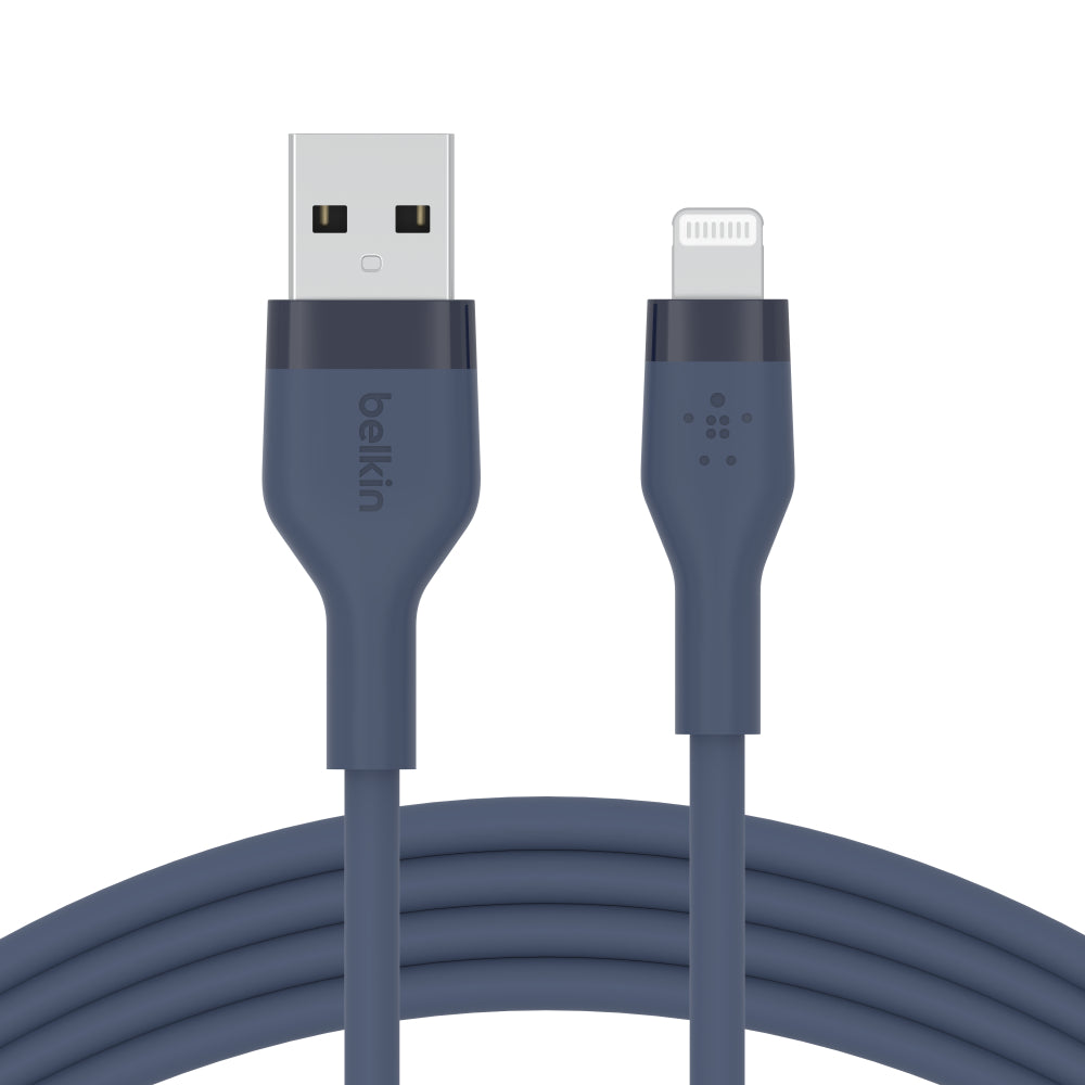 BELKIN BoostCharge Flex USB-A to Lightning Cable - 1 Meter - Blue