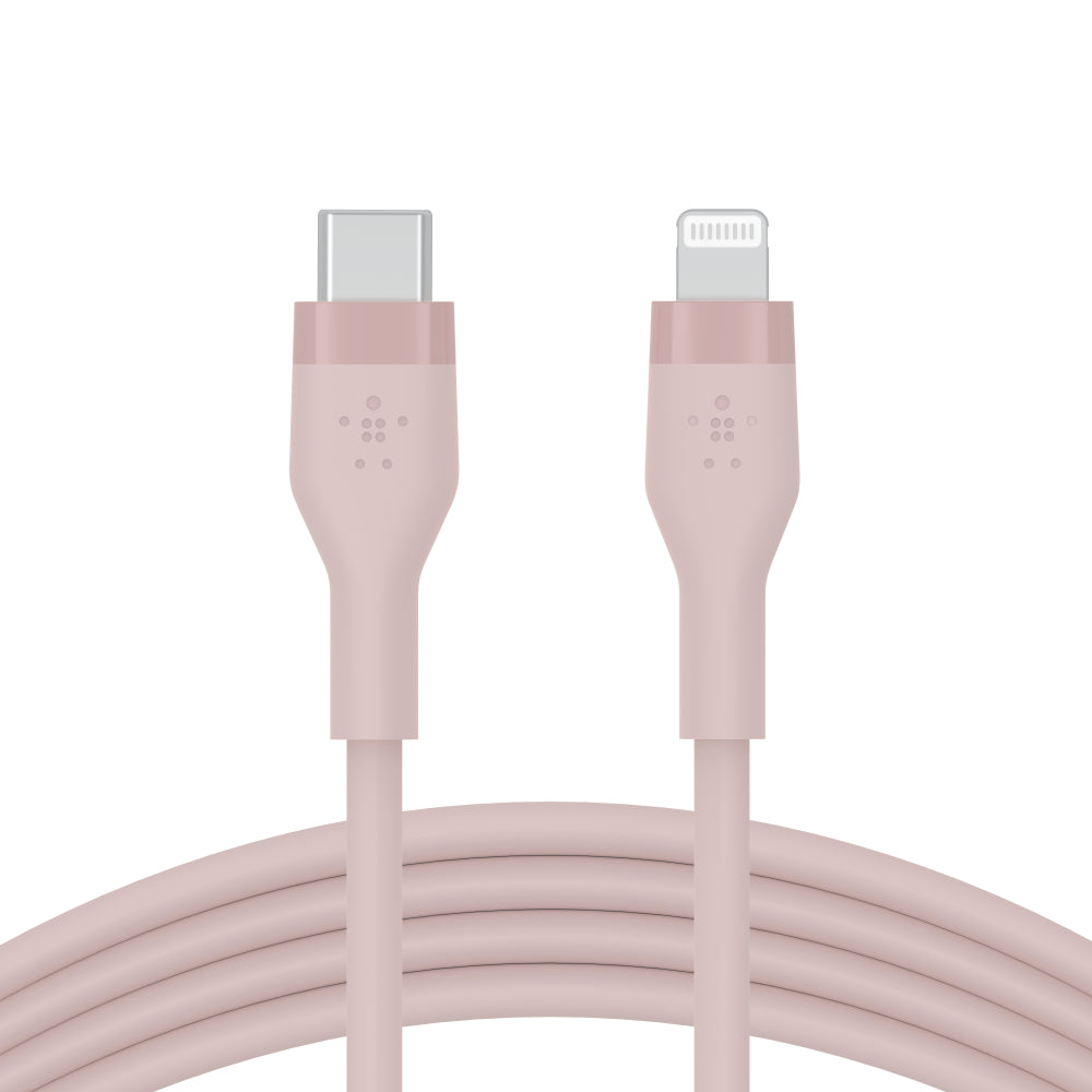 BELKIN BoostCharge Flex USB-C to Lightning Cable - 1 Meter - Pink