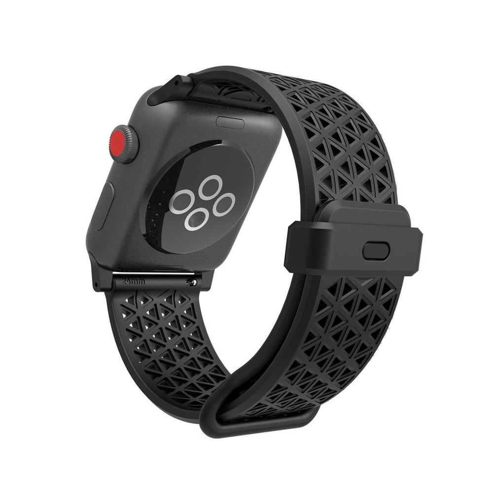 [OPEN BOX] CATALYST 42MM Sports Bands For Apple Watch  Stealth Black (Apple Watch sold separately)