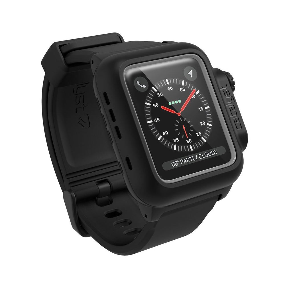 CATALYST 42MM Series 3 Waterproof Case For Apple Watch  Stealth Black  (Apple Watch sold separately)