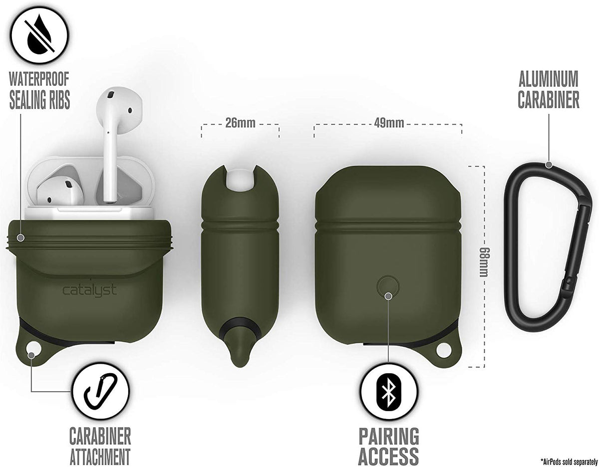 CATALYST Case for Airpods Army Green