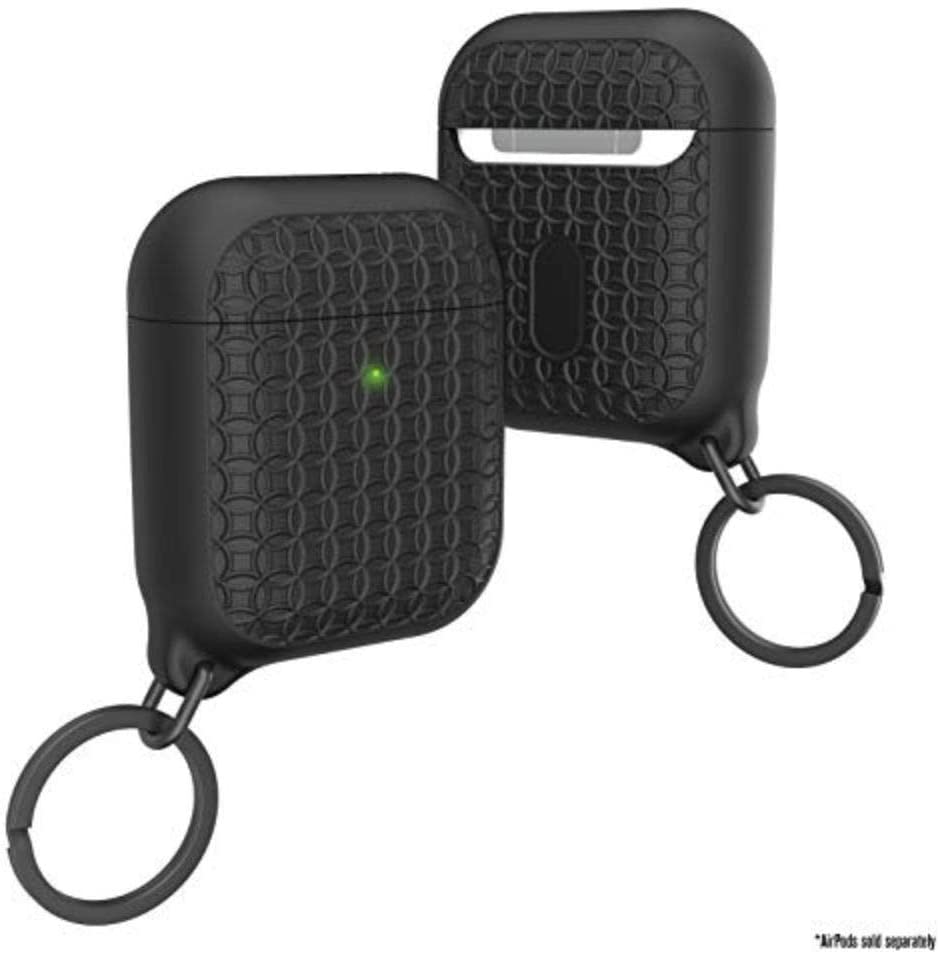 CATALYST Key Ring Case for AirPods 1 &amp; 2 - Stealth Black