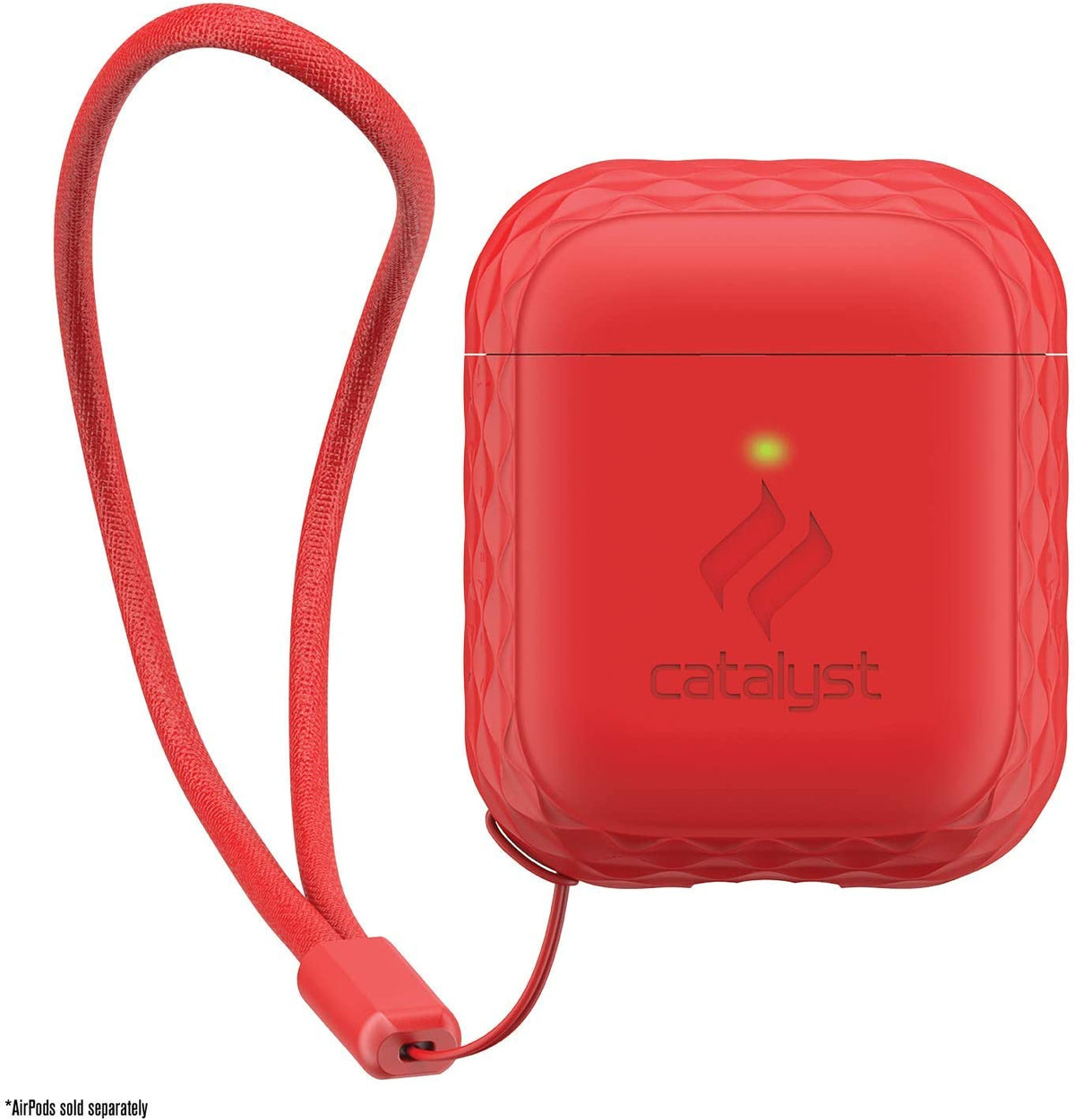 CATALYST Lanyard Case for AirPods 1 &amp; 2 - Flame Red
