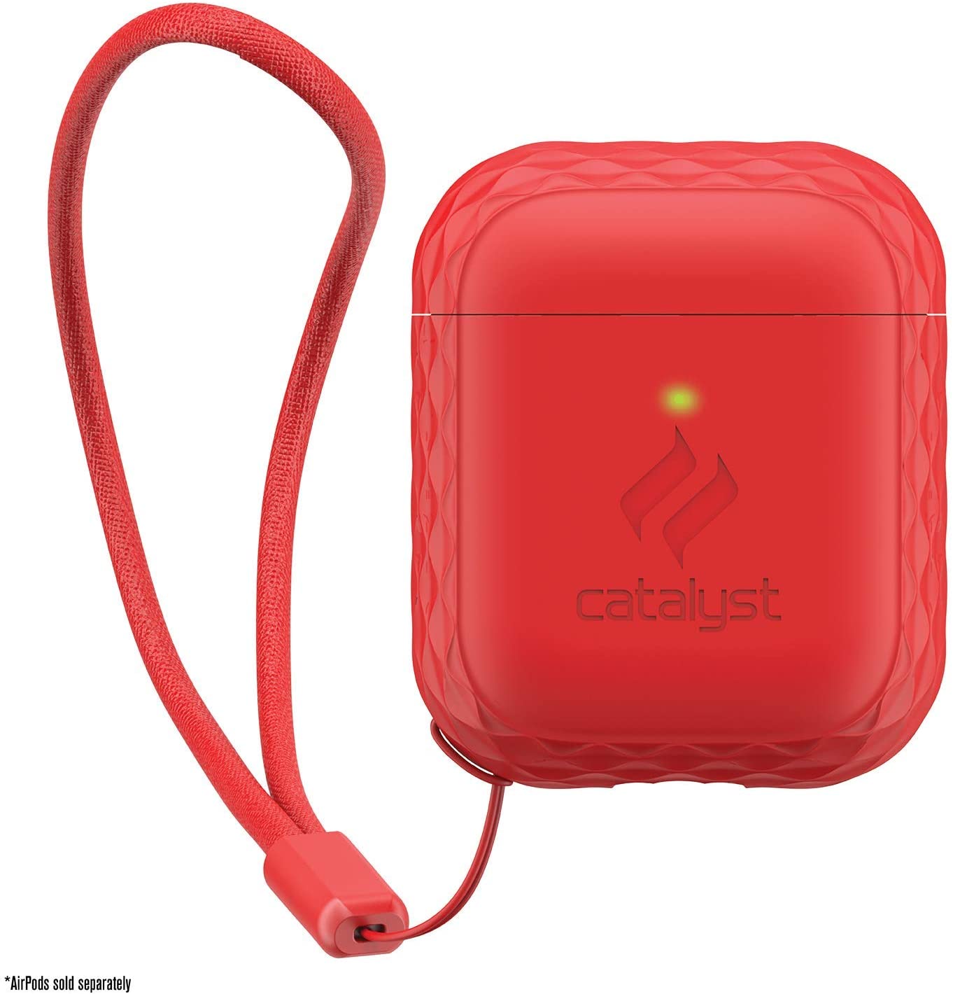 [OPEN BOX] CATALYST Lanyard Case for AirPods 1  and  2 - Flame Red