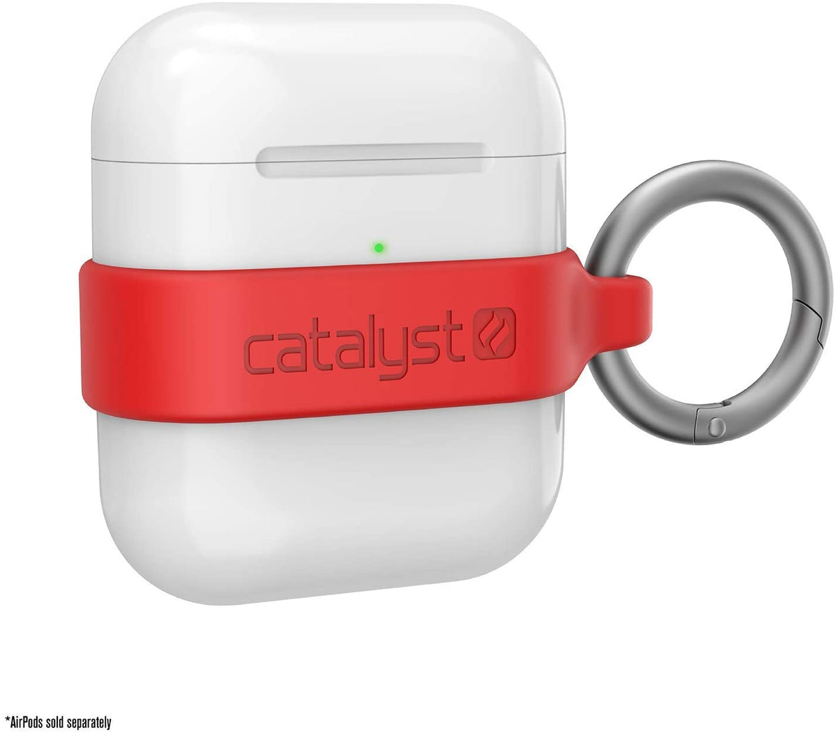 CATALYST Minimalist Case for AirPods 1 &amp; 2 - Flame Red