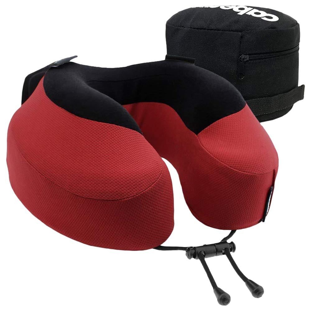 CABEAU Memory Foam Evolution S3 Travel Pillow - Cardinal