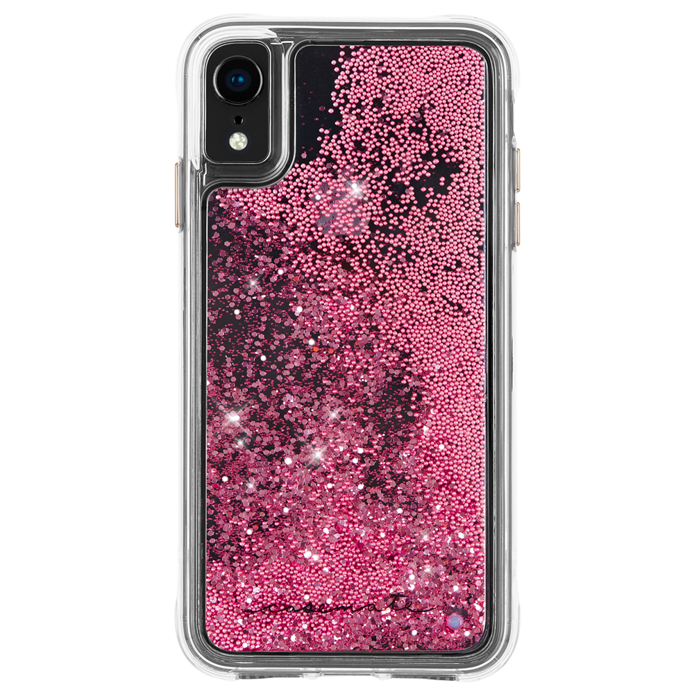 [OPEN BOX] CASETIFY Glitter Case - Rose Gold Waterfall for iPhone XS Max