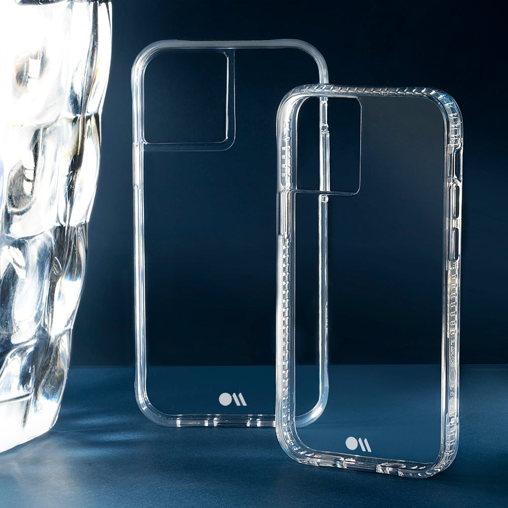 CASE-MATE iPhone 12/12 Pro - Tough Plus Case - Clear w/ Micropel