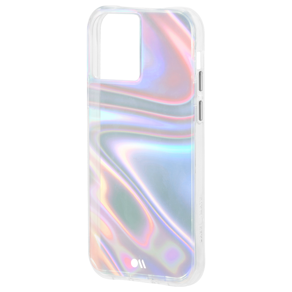 CASE-MATE iPhone 12 Mini - Soap Bubble Case - Iridescent w/ Micropel